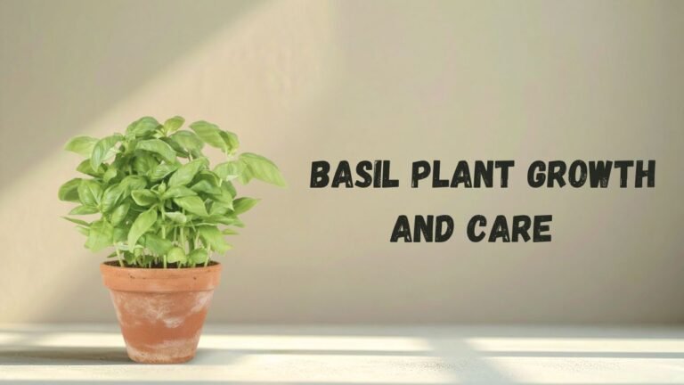 Basil plant care
